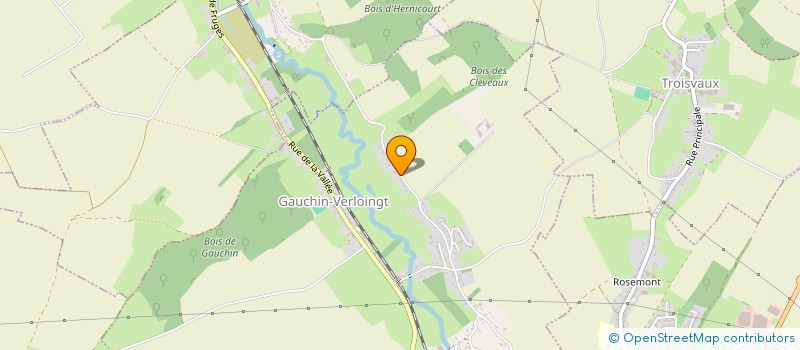 localisation de l'entreprise FFCA  GAUCHIN-VERLOINGT