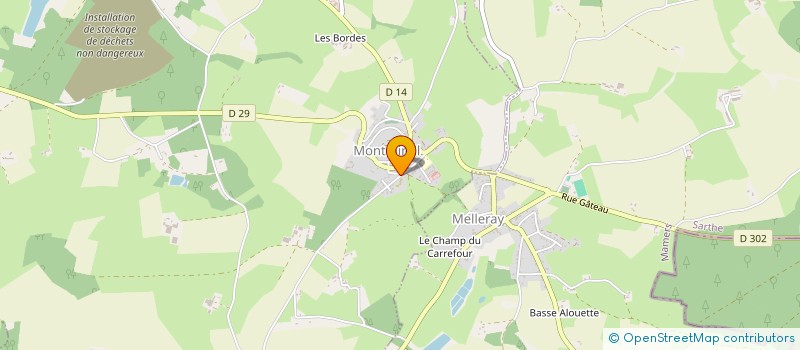 localisation de l'entreprise FFCC  MONTMIRAIL