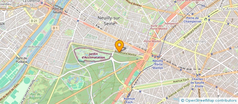localisation de l'entreprise FFCH à NEUILLY-SUR-SEINE