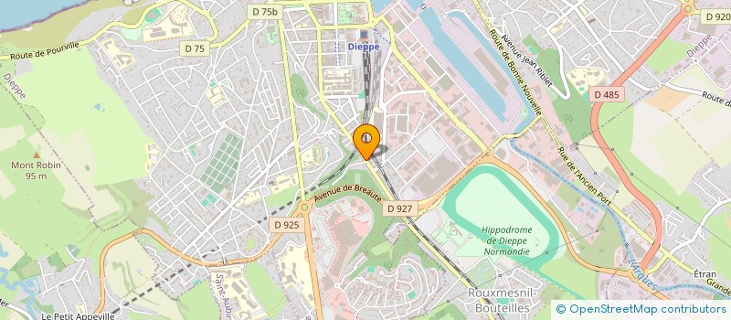 localisation de l'entreprise FFCN  DIEPPE