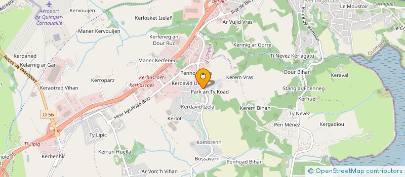 localisation de l'entreprise FFD  PLOMELIN