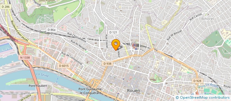 localisation de l'entreprise FFDB à ROUEN