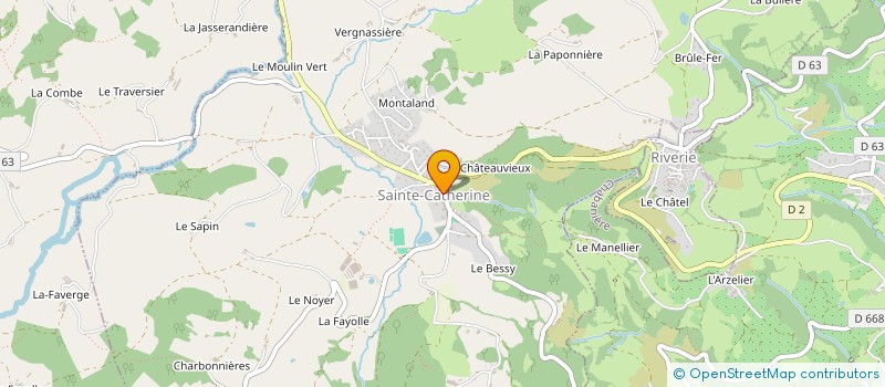 localisation de l'entreprise FFEESYL à SAINTE-CATHERINE