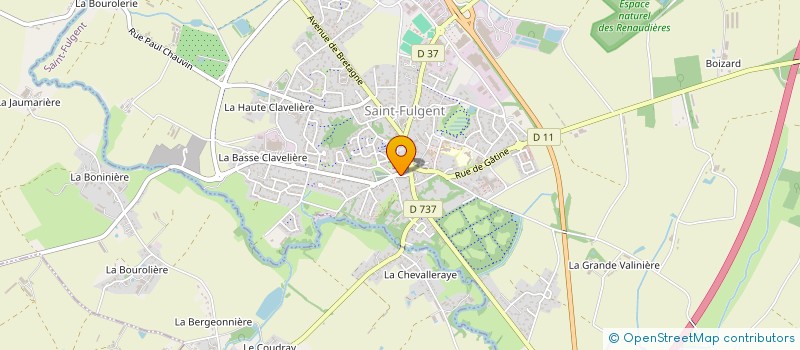 localisation de l'entreprise FFEJJ à SAINT-FULGENT