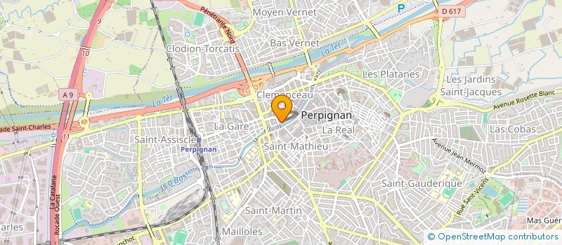 localisation de l'entreprise FFF à PERPIGNAN