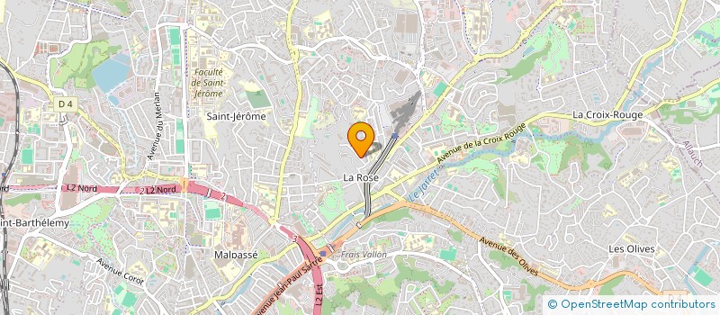 localisation de l'entreprise FFFROID à MARSEILLE