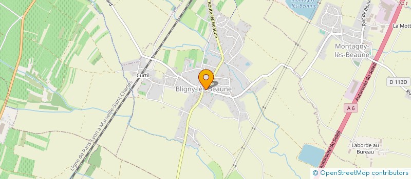 localisation de l'entreprise FFG  BLIGNY-LES-BEAUNE