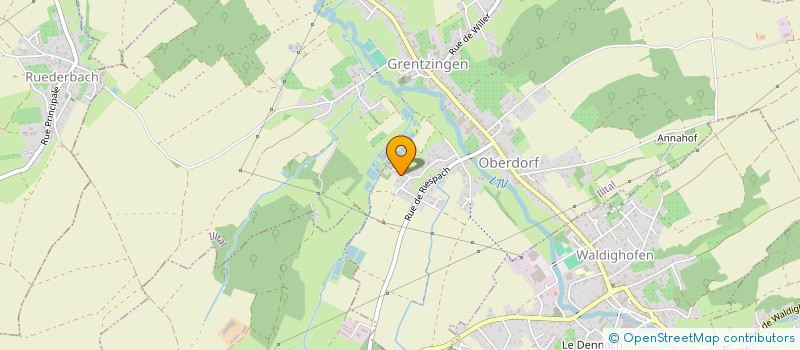 localisation de l'entreprise FFG  ILLTAL