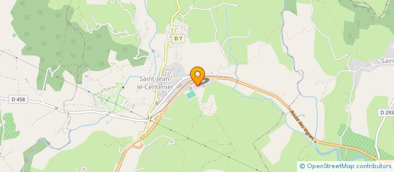 localisation de l'entreprise FFG IMMOBILIER  SAINT-JEAN-LE-CENTENIER