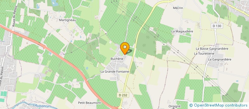 localisation de l'entreprise FFH IMMOBILIERS  LES GARENNES SUR LOIRE