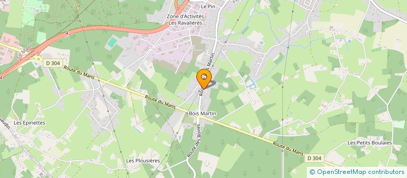 localisation de l'entreprise FFH LA PETITE RESERVE à CHANGE