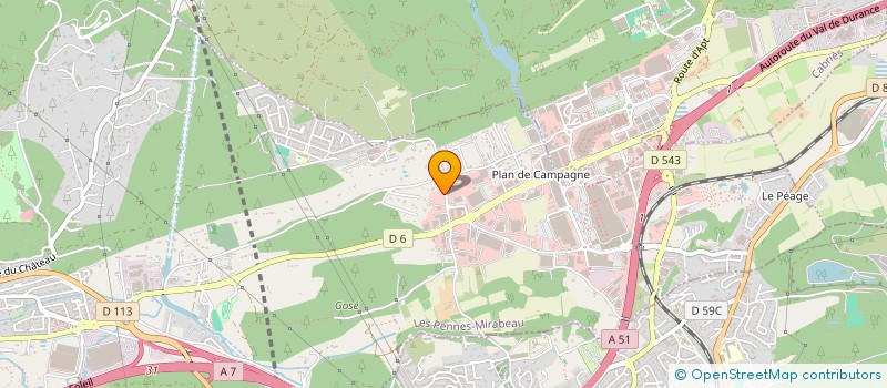 localisation de l'entreprise FFJD à LES PENNES-MIRABEAU