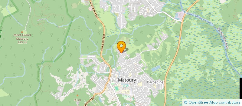 localisation de l'entreprise FFJI  MATOURY