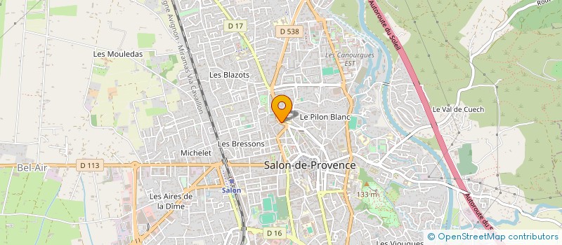 localisation de l'entreprise FFK AMBULANCES THIBAULT  SALON-DE-PROVENCE
