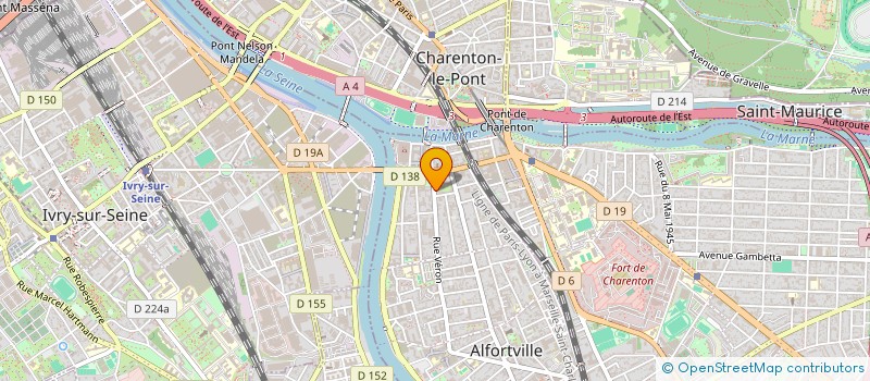 localisation de l'entreprise FFKB à ALFORTVILLE