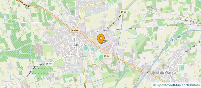 localisation de l'entreprise FFLM à SARRIANS