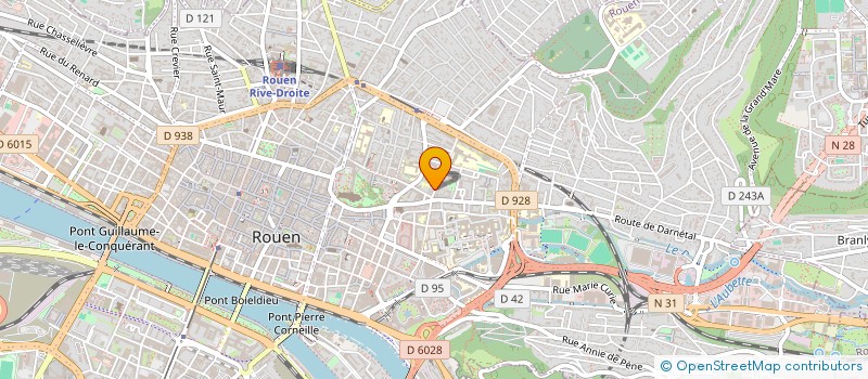 localisation de l'entreprise FFM à ROUEN