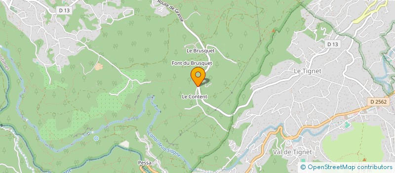 localisation de l'entreprise FFM  SAINT-CEZAIRE-SUR-SIAGNE