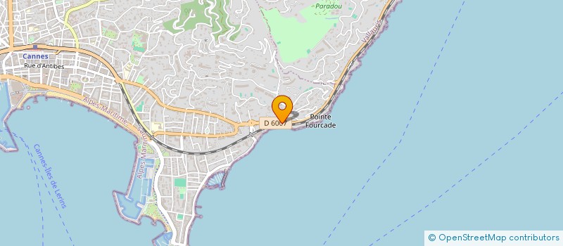 localisation de l'entreprise FFMF à CANNES