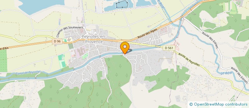 localisation de l'entreprise FFMG INVEST  PEYROLLES-EN-PROVENCE