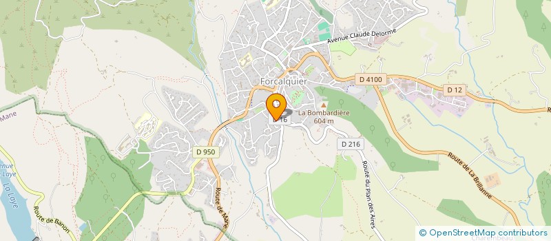 localisation de l'entreprise FFND PROPERTY à FORCALQUIER