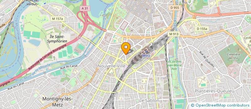 localisation de l'entreprise FFOLIE'Z PIZZA  METZ