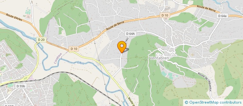 localisation de l'entreprise FFORUM  VENTABREN