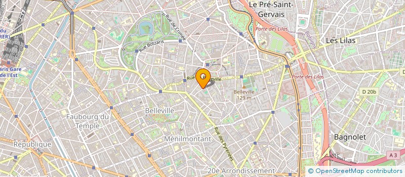 localisation de l'entreprise FFP  PARIS