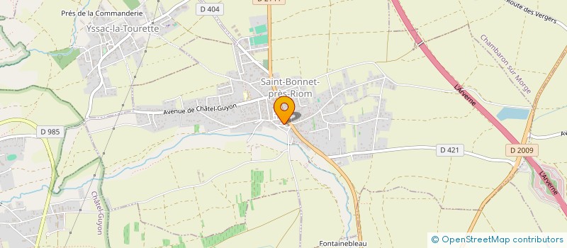 localisation de l'entreprise FFP INVEST  SAINT-BONNET-PRES-RIOM