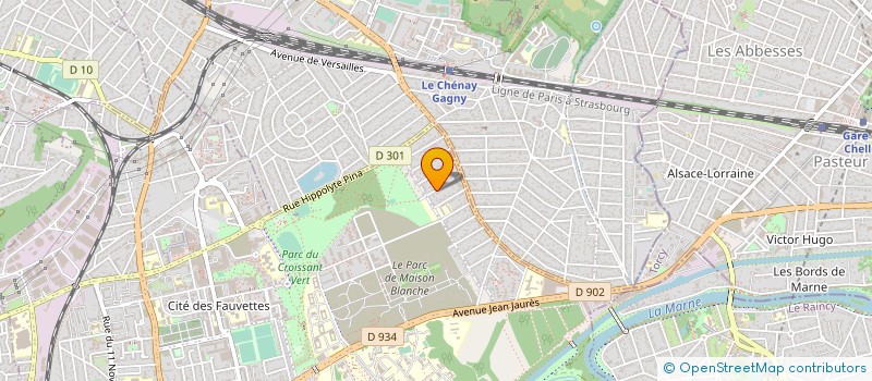 localisation de l'entreprise FFPJ PASSION AUTO à NEUILLY-SUR-MARNE