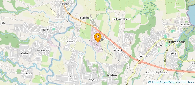 localisation de l'entreprise FFRENCH  LAMENTIN