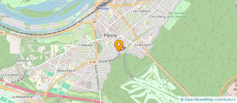 localisation de l'entreprise FFRENCHIE à POISSY