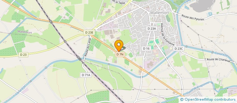 localisation de l'entreprise FFS à MALLEMORT