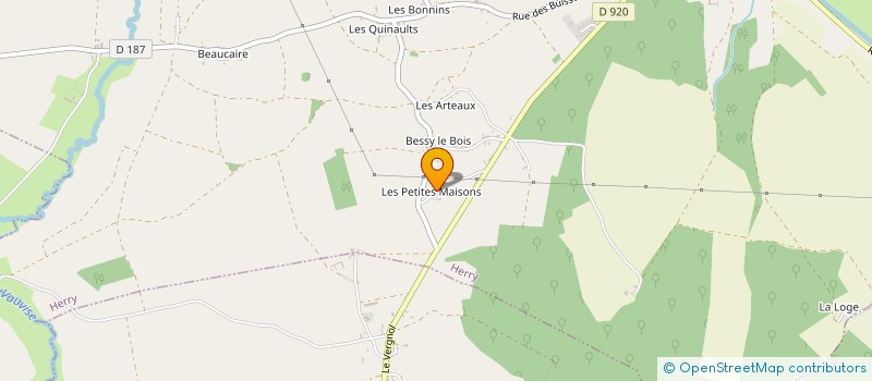 localisation de l'entreprise FFTP  HERRY