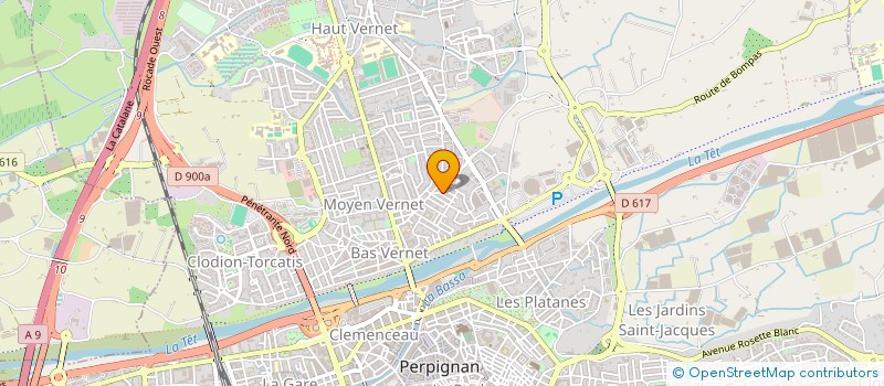 localisation de l'entreprise FFXL à PERPIGNAN