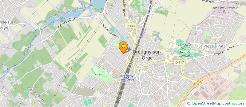 localisation de l'entreprise FFXRPS  BRETIGNY-SUR-ORGE