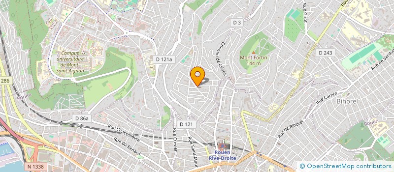 localisation de l'entreprise FG 3  MONT-SAINT-AIGNAN