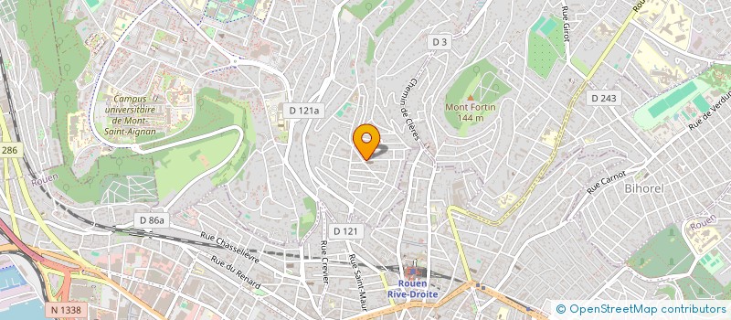 localisation de l'entreprise FG 4  MONT-SAINT-AIGNAN