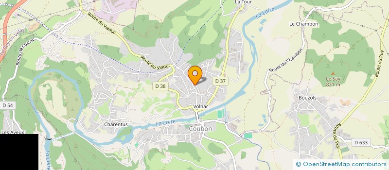 localisation de l'entreprise FG  COUBON