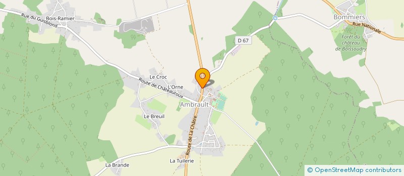 localisation de l'entreprise FG à AMBRAULT