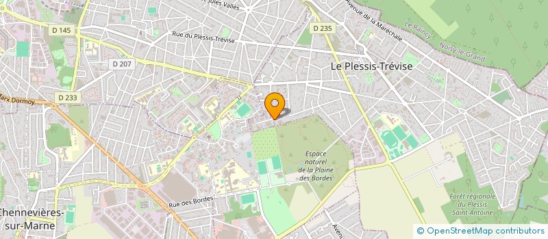 localisation de l'entreprise FG 94 à LE PLESSIS-TREVISE