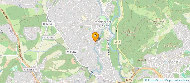 localisation de l'entreprise FG  MONTFERRIER-SUR-LEZ