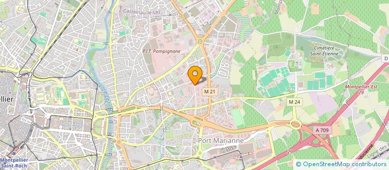 localisation de l'entreprise FG-A  MONTPELLIER