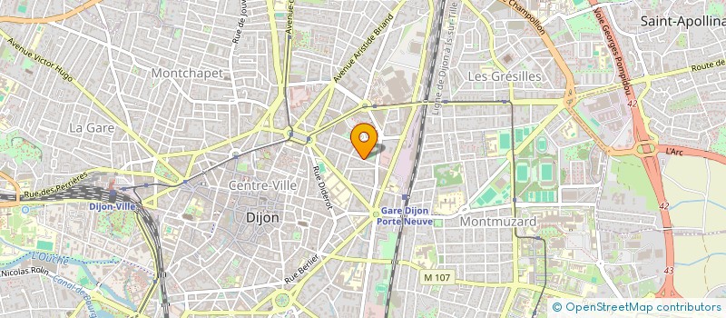 localisation de l'entreprise FG AGENCEMENT à DIJON