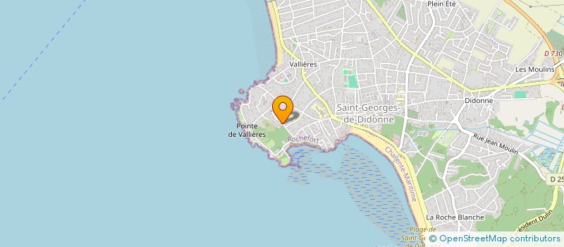 localisation de l'entreprise FG CAZAUX  SAINT-GEORGES-DE-DIDONNE