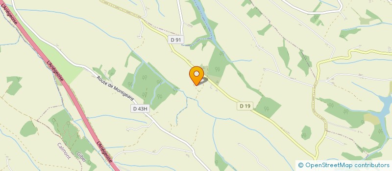 localisation de l'entreprise FG CERAM à NAILLOUX