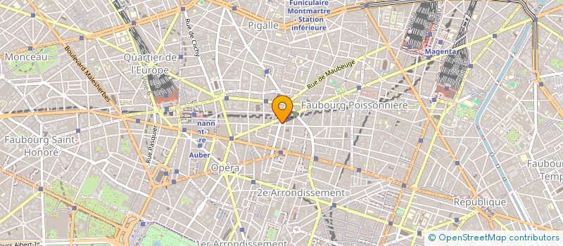 localisation de l'entreprise FG COM  PARIS