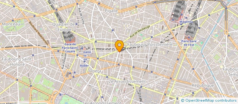 localisation de l'entreprise FG COMMUNICATION  PARIS