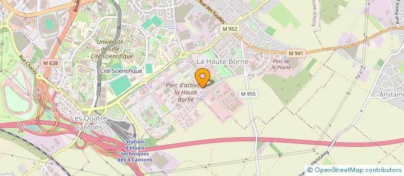 localisation de l'entreprise FG CONSEILS à VILLENEUVE-D'ASCQ