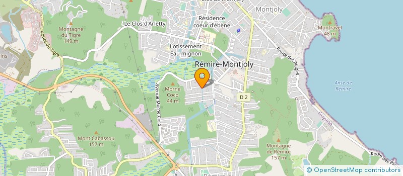 localisation de l'entreprise FG CONSULTANT à REMIRE-MONTJOLY